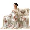 Yunjin Double-Sided Winter Fleece Blanket - Thick, Cozy Sofa Throw & Office Shawl
