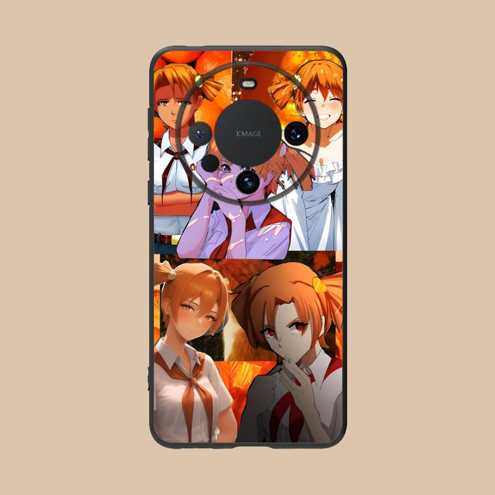 Вечное Лето Алиса Матовый Чехол для Мобильного Телефона для Huawei Mate 60 50 40 30 20 10 Pro Plus Lite E 5G Цветной Печатный Чехол