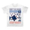 ASAP Rocky Don't Be Dumb 2026 Мировой Тур Графическая Футболка Унисекс Оверсайз Хип-Хоп Рэпер Хлопок Уличная Одежда Футболка