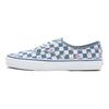 Vans Аутентичные кеды в клетку с цветочным принтом, прочные, дышащие, низкие, из парусины, унисекс, сине-белые VN0A5KS9CCG