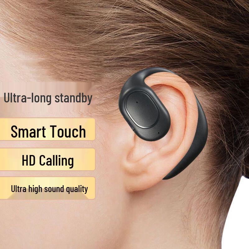 XD3 Open-ear Left Ear Wireless Earbud with Ultra-long Battery & No Latency, Universal Bluetooth for Mobile Phones