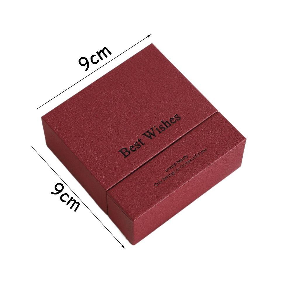 Портативный контейнер для организации ювелирных изделий-ожерелий в стиле INS, подарочная коробка для ювелирных изделий, подарки, шкатулка для ювелирных изделий