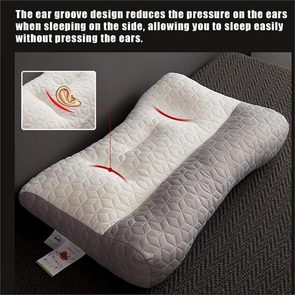 Подушка для апноэ во сне, подушка для апноэ во сне, ортопедическая подушка для глубокого сна, подушка для шейного отдела шеи, эргономичная подушка для шеи и плеч