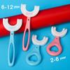 Baby Toothbrush Children U-shaped Oral Care Cleaning Child Toothbrush Teethers Soft Silicone Baby Brush Kids Teeth