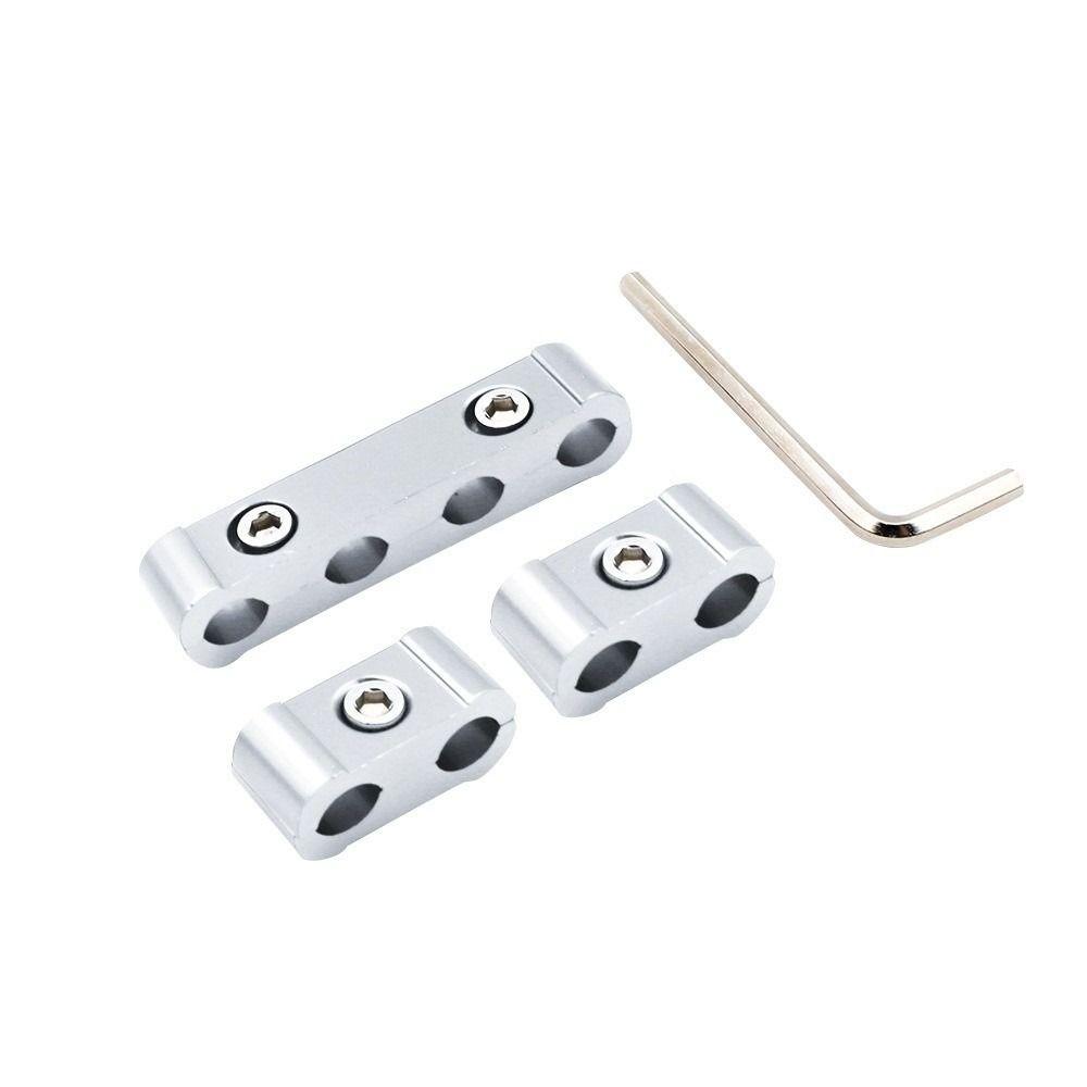 3pcs Cable Management Spark Plug Wire Dividers Three Dividers Spark Plug Wire Clamp Car Maintenance