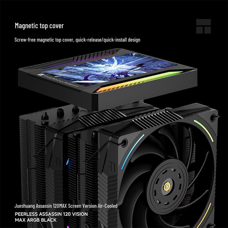 Thermalright PA120 MAX Display Двухбашенный 5-дюймовый воздушный кулер