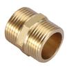 G1  Brass Pipe Fitting Hex Nipple Water Tube Connecting Accessories (intensification)
