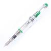 Used Aurora 88 Minerali Diopside Fountain Pen | Limited Edition | Fine Nib (F) | Italian Luxury Pen with Green Resin Body & Sterling Silver Trim