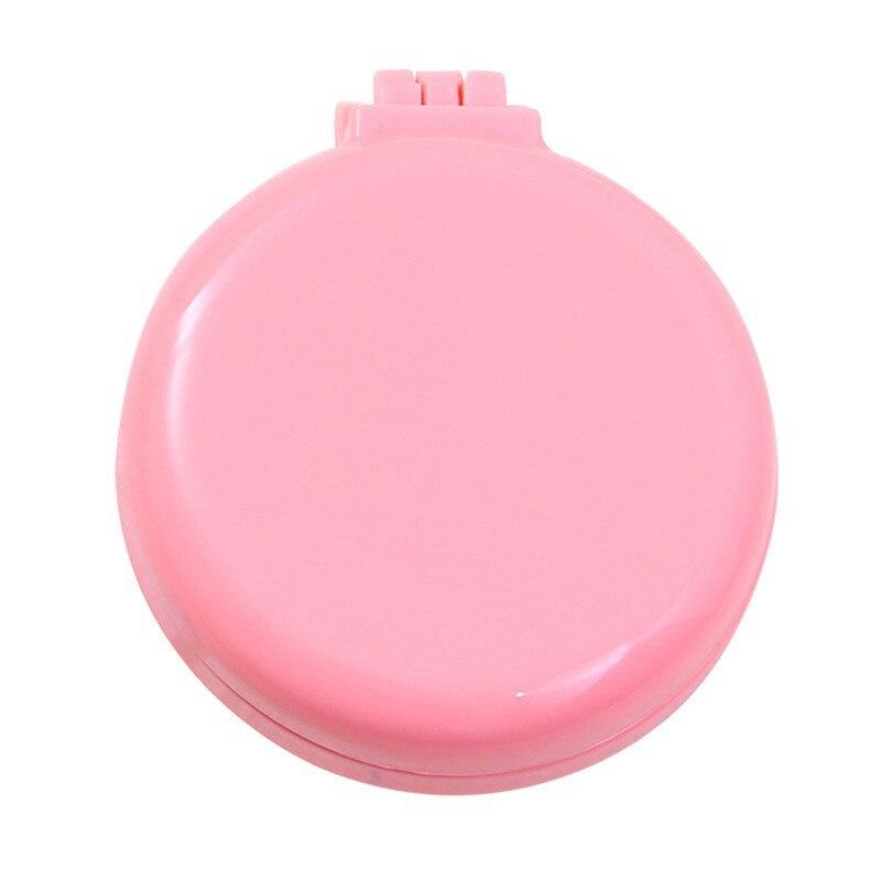 Симпатичные мини-складные гребни для волос с зеркалом, портативные для путешествий, массажная расческа для женщин и девочек, щетки для волос, аксессуары для укладки