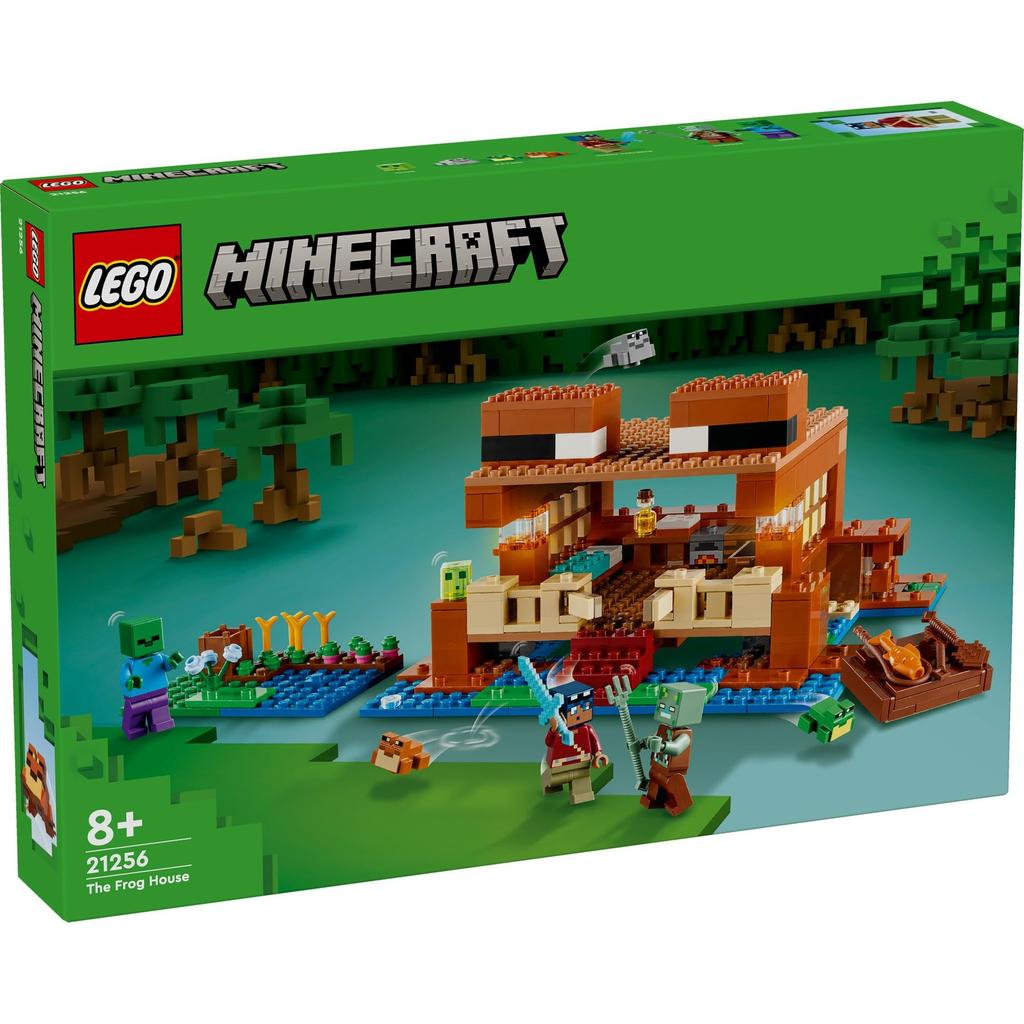 LEGO Minecraft Frog House Toy Подарок на день рождения Блок Рождество Девочки Мальчики Дети 8 лет 9 лет 10 лет Начальная школа Minecraft