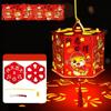 Handmade Spring Festival Projection Lantern Cartoon DIY Handheld Lanterns  Chinese New Year