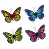 Butterfly Striped Fine Metal Wall Decoration Toy For Garden Home Gift Decor
