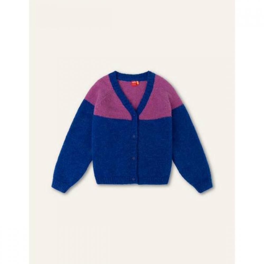 Oilily Bedette Color Block Cardigan Okifecg002a 334