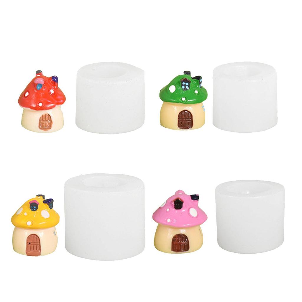 Mushroom Mold | Epoxy Resin Casting Mushroom Resin Mould | Silicone Epoxy Resin Mould For Home