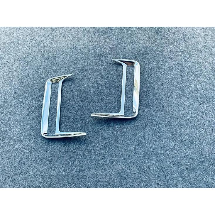 For Suzuki Spacia MK54S MK94S 2024 2025 ABS Chrome Rear Reflector Fog Light Lamp Cover Trim Bezel Frame Styling Garnish