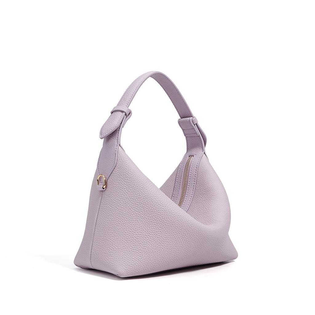 Весенняя Универсальная Повседневная Сумка через Плечо Crossbody из Мягкой Кожи Большой Вместимости, Сумка-пельмень под Мышку, Для Ношения в Руке