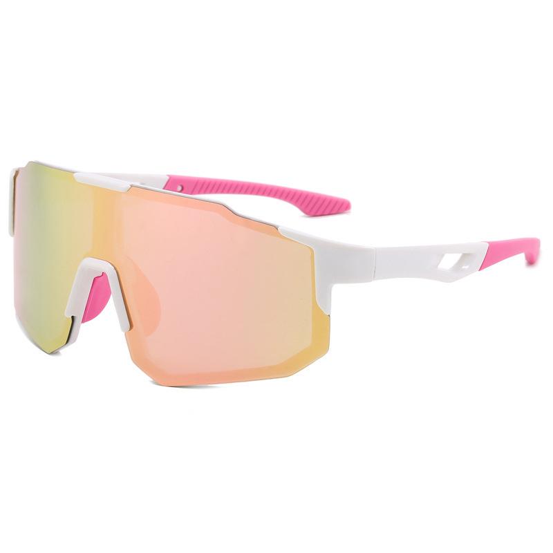 9337 Polarized European American Outdoor Cycling Sunglasses Men's Colorful Sports Glasses Windproof Sunscreen Wholesale