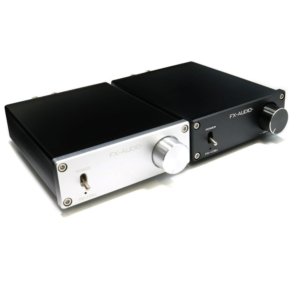 Equipped with Tripath TA1101B 10W X 2ch Digital Amplifier Power Amplifier FX-AUDIO- FX-102J [Black]