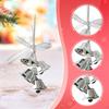 Рождественский подвесной колокольчик, железный, прочный и декоративный, для магазина, ресторана, окна, двери, подарок