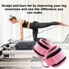Gym Ankle Straps Double D-Ring Adjustable Neoprene Padded Cuffs Ankle Weight Leg Training Brace Support Sport Safety Abductors