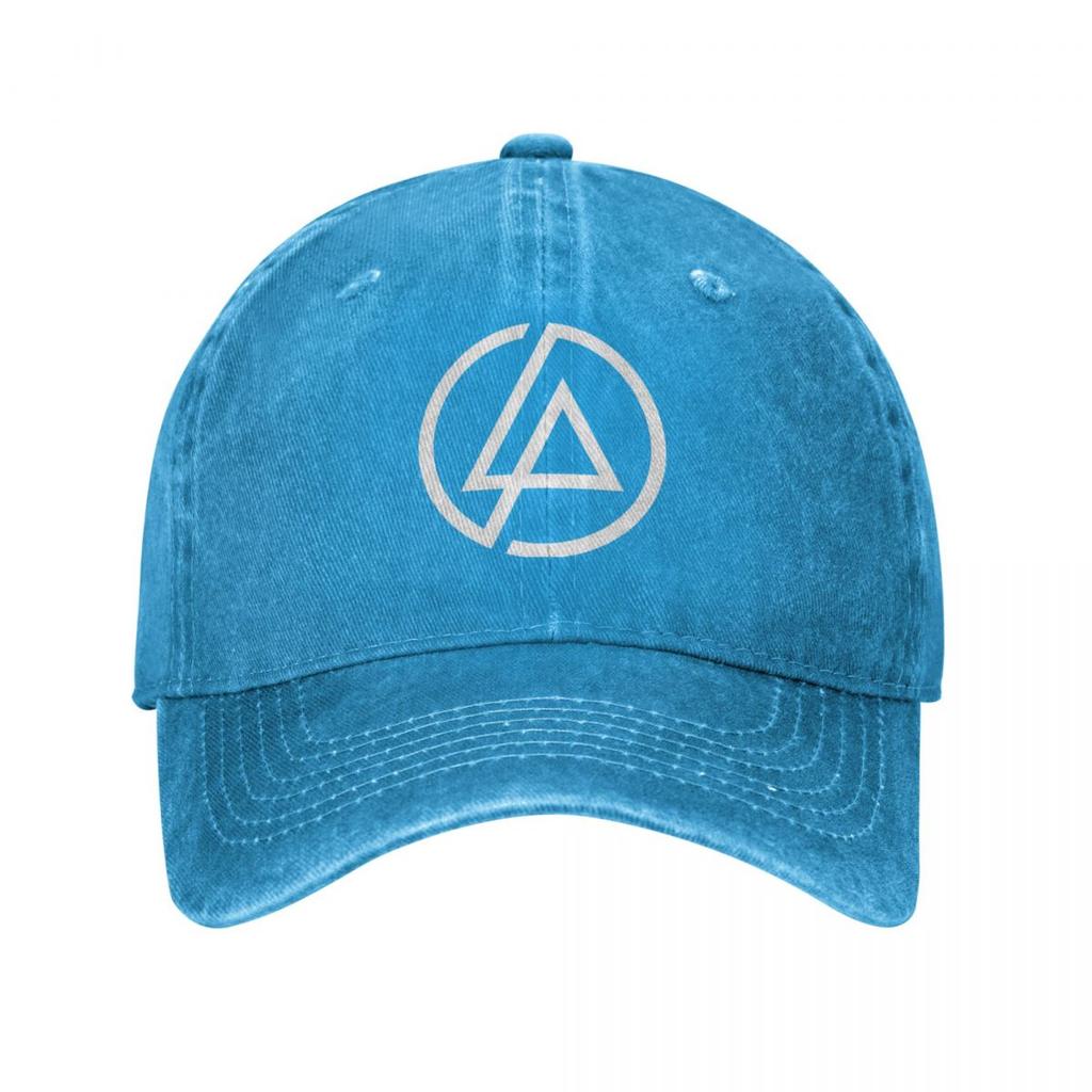 Linkinparks Logo Music Unisex Baseball Cap Rock Distressed Cotton Hats Cap Vintage Outdoor All Seasons Travel Snapback Hat