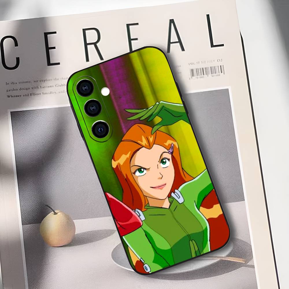 Cool T-Totally S-Spies Phone Case For Samsung Galaxy A73,A72,A71,A70,A53,A52,A51,Others Soft Black Cover