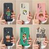 For OPPO Find X2 X3 X5 Lite Pro F9 F11 F17 F19 F21S Case Cover Cute Fashion Bear Housing Soft Silicone Shockproof Matte Phone Shell For OPPO Bumper