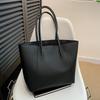 New Large Capacity Faux Leather Tote Bag for Women Office Commute Shoulder Handbag Casual Work Purse