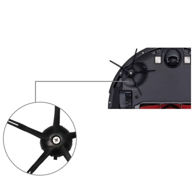 AEE4-Для Roborock S5 S50 S502 S55 S6 S6 Pure E4 Для Mi Robot 1S SDJQR01RR Детали пылесоса Основная боковая щетка Моющие насадки Фильтры