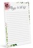 Inkdotpot Daily Planner List Pad Notepads Memo Pad, Undated To-Do List Tear Off Pad - 4.5 X 7.5 Inches (50 Sheets) Organizer