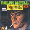 7-дюймовая пластинка РАЛЬФ МАКТЕЛЛ - Улицы Лондона 2001589 Polydor 1975 Великобритания Рок Б/У