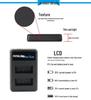 FUYALIN LP-E17 USB Dual Charger for EOS 750D 760D M3 LC-E17C