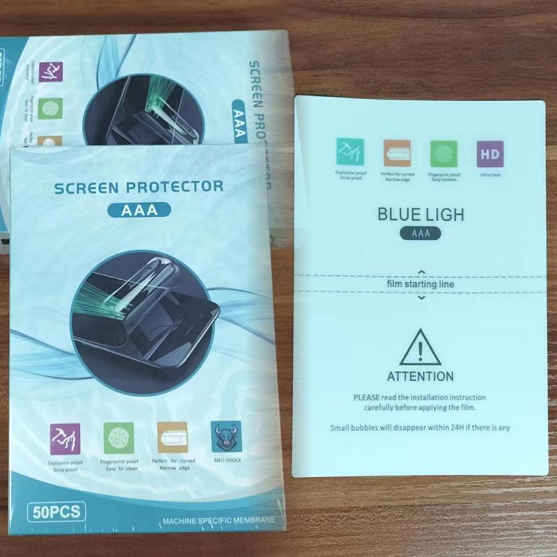 Высокоточный интеллектуальный резак для гидрогелевой пленки TPU для 8-дюймовой матовой антибликовой пленки