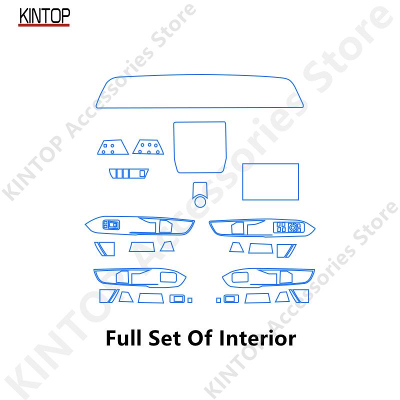 cwgqxl1 For CADILLAC VISTIQ 24-26 Car Interior Center Console Transparent TPU Protective Film Anti-scratch Repair Accessories Refit