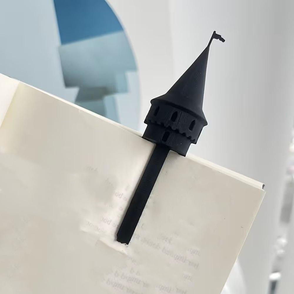 3D Printing Spire Bookmarks Fun Reading Stationery Creative Reading Tool Reading Accessories