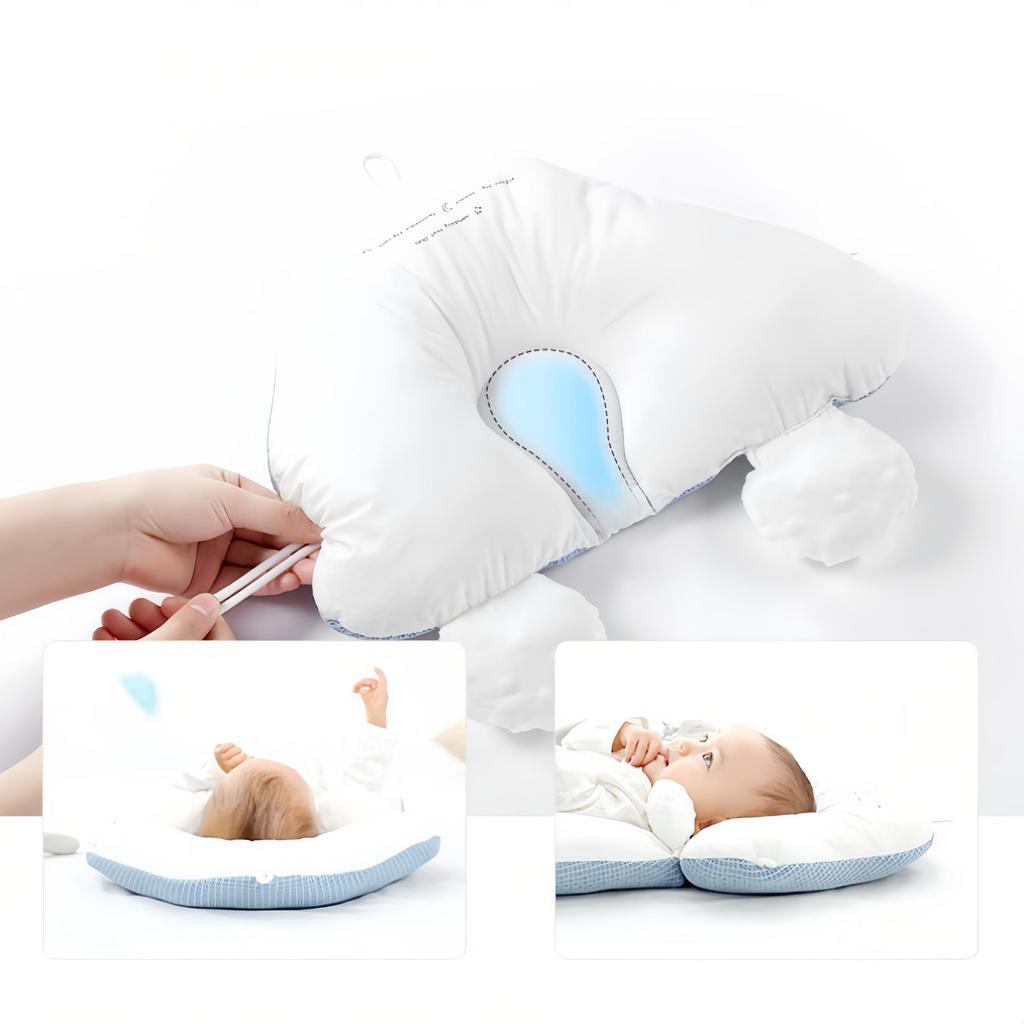 Infant Head Correction Pillow To Prevent Plagiocephaly Shaping Pillow for Newborns Soothing Pillow for Babies Head Shape Correction