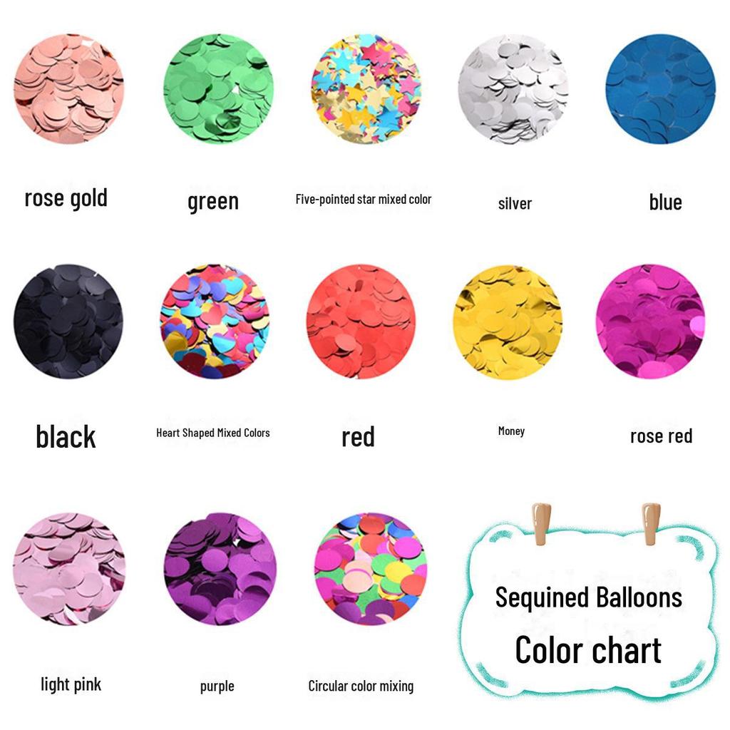 12-дюймовые круглые шары с пайетками для украшения вечеринок и свадеб