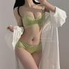 Девушка Весна и Лето Сексуальный Шелковый Лицевой Маленькая Грудь Сборки Получашечка Для Использования Груди Без Косточек Для Поддержки Нижнее Белье