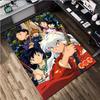 1Pc Inuyasha Print Rug - home decoration Carpet For Living Room Bedroom Flooring Computer Chair Area Rug