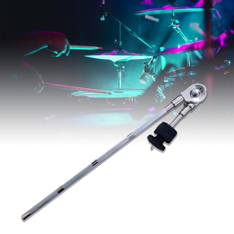 Металлический зажим-трещотка для тарелки, удлинитель, замена, регулируемый держатель для тарелки, длинный зажим-журавль для тарелки для барабанной установки