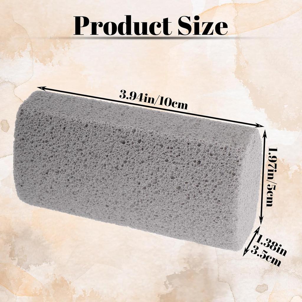 Pet Hair Remover Stone Reusable Pumice Cleaning Tool for Dog Cat Furniture 2PCS