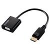 Elecom DisplayPort To VGA Conversion Adapter Black 1920×1200 AD-DPVGABK2