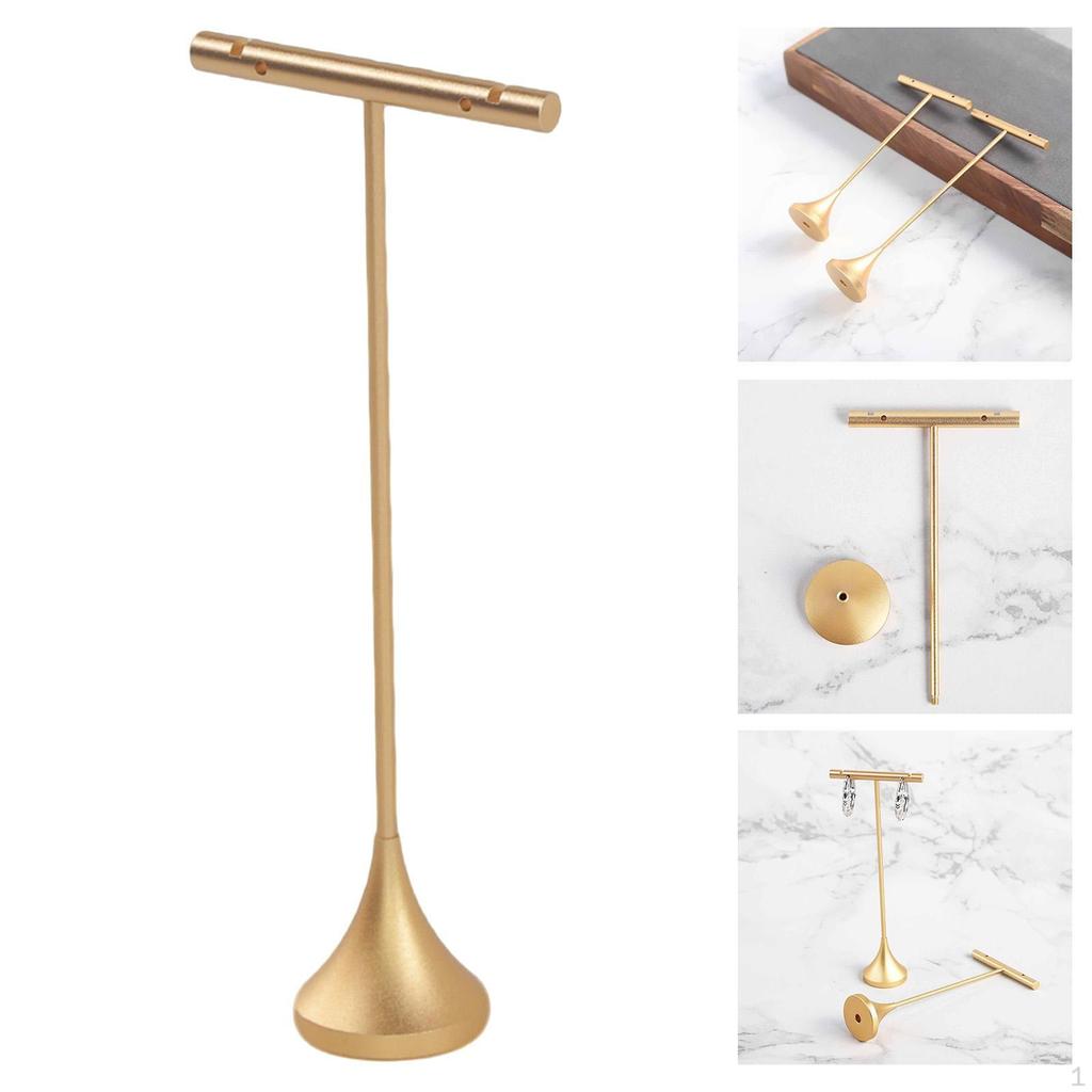 Jewelry Stand Bracelet Hanging Organizer Tabletop T Bar,Storage,Necklace Holder,Earring Display