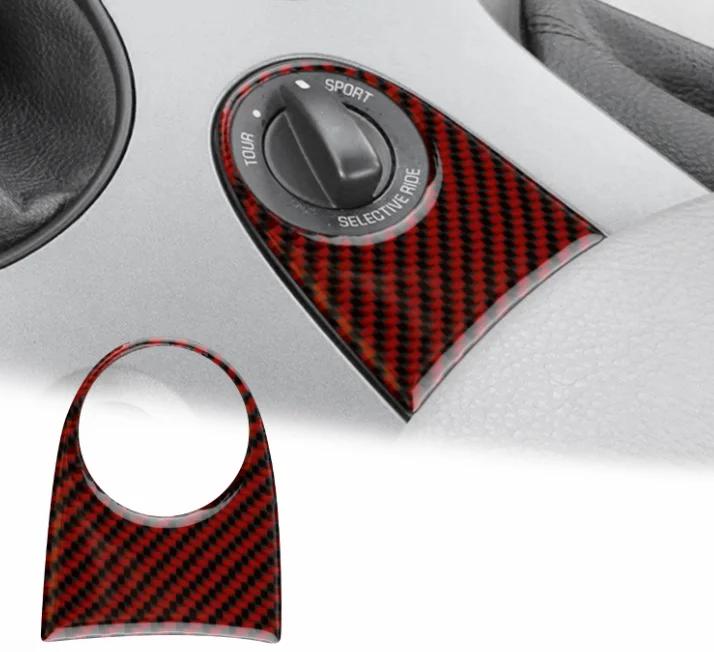 Gear Shift Panel Cover Trim for Chevrolet Corvette C6 2005-2007 Interior Accessory Carbon Fiber Style
