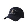 Cute Dancing Bear Embroidered Baseball Cap for Women with Four Seasons Faces Small Korean Style Trendy Wide Essence Baseball Cap