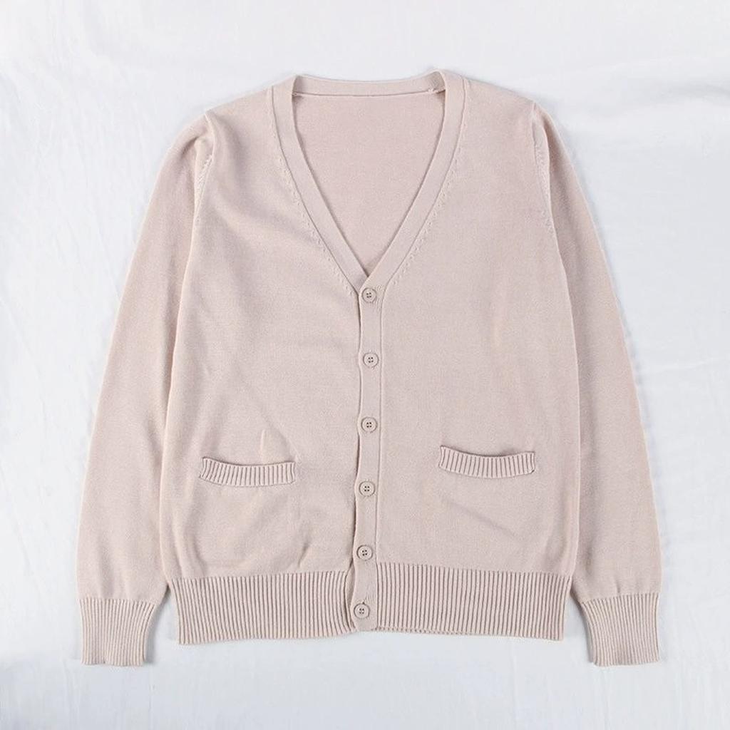 JK Uniform Cardigan Sweater - Stylish Casual For Daily Wear