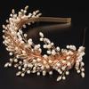 Trendy Preal Rhinestone Bridal Crown Luxury Alloy Leaf Wedding Hair Accessories For Women Brides Headdress Handmade Headpiece