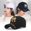 New Spring and Autumn Three-dimensional Embroidery Fashion Baseball Cap Men and Women Couple Versatile Sunshade Cap Sunscreen Hat