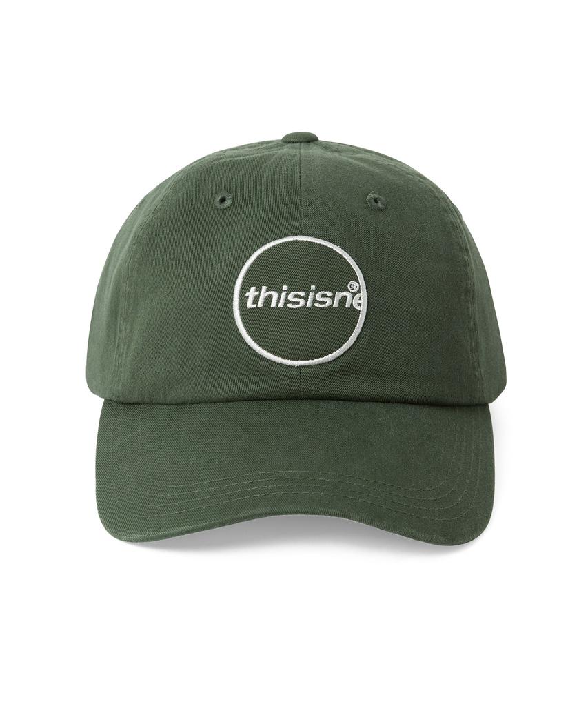 Кепка с нашивкой THISISNEVERTHAT C-Logo Зеленая