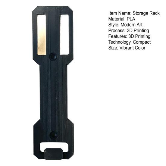 Yousheng 1/2 шт. Магнитная полка-органайзер Легкий 3D-печатный пластик PLA Держатель для аэрозольных баллончиков с противоскользящим дизайном Домашняя мастерская Автомобильный инструмент